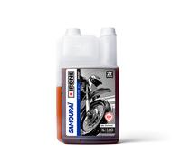 Huile moto IPONE samourai 2 Temps bidon 1 litre senteur Fraise