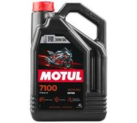 Huile MOTUL 7100 100% synthèse 20W50 4 litres pour motos