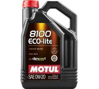 MOTUL Huile moteur 0W-20, Capacité: 5I 104983
