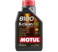 Huile Motul 8100 X-CLEAN FE 5W30 C2/C3 MOTUL 1L (bidon)