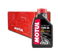 Huile Motul Fork Oil FL Factory Line Light/Medium SAE 7,5 W - 4 x 1 l