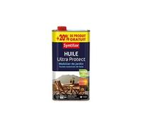 Huile naturel mat pour mobilier de jardin, 1L avec 20% gratuit