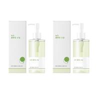 Huile nettoyante au haricot mungo, 200 ml, sans parfum, non comédogène, efficace pour éliminer les points noirs et les pores en profondeur, adaptée aux peaux sensibles. Double nettoyage.