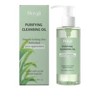 Huile nettoyante, Cleansing Oil en profondeur au blé et aux herbes vertes,huile demaquillant visage - démaquillant doux pour tous types de peau | Hydrate et apaise | 100 ml