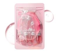 Huile nettoyante pour le maquillage | Huile nettoyante en profondeur pour femme | Lot de 10 pour femmes après l'entraînement, voyage, extérieur, étudiantes, enseignants