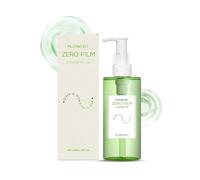 Huile nettoyante Zero Film 100 ml à l'armoise - Huile nettoyante en profondeur avec blé et herbe verte - Démaquillage quotidien - Hydratante et apaisante