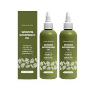 Huile Nourrissante Wonder pour Tous Types de Cheveux, à l'Huile de Batana, Coco, Ricin, Pépins de Courge et Romarin, 120 ml (2, 120ML)