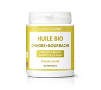 Huile onagre bourrache bio 120 capsules peau hydratee et equilibre