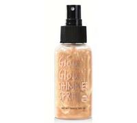Huile Pailletée pour le Corps, Body Oil Shimmering, Creme Corps Hydratante, Imperméable Non Grasse Illuminateur de Teint, Huile Seche Corps et Cheveux, Brillance Naturelle du Corp (Or Rose)