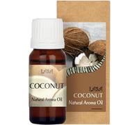 Huile parfumée à la noix de coco pour diffuseur, désodorisant et désodorisant, bougies, pot-pourri - 10 ml