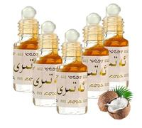 Huile Parfumée Fruitée En Roll-on 3 Ml, Parfum Corporel Unisexe Longue Durée Haut De Gamme En Roll-on, Sans Alcool Et Doux Pour La Peau, Pour Femmes Et Hommes (5pcs)