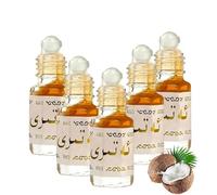 Huile Parfumée Fruitée En Roll-on 3 Ml, Parfum Floral Fruité Longue Durée Pour Femmes, Parfum Sans Alcool, Parfums En Roll-on Format Voyage Pour Femmes Et Hommes (5pcs)