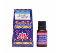 Huile parfumée Lotus du Nil Banjara 10 ml. HOSTENATURA