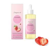 Huile Parfumée Pour Le Corps,Pheromone Perfume Oils,Body Oil,Nourishes Skin Moisture Long Lasting,Extrait Aromatique de Fraise,Extraits Naturels Végétaux,Pour Le Corps Pour Tous Les Types De Peaux (1)