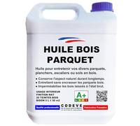 Huile Parquet - Codeve Bois/Chêne Doré - 20 - Intérieur - Pour La Protection D'un Parquet Massif, Plancher, Escalier, Sol En Bois.