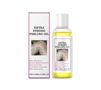 Huile Peeling Pour Le Corps, Yellow Peeling Oil For Dark Spots On Body, Huile Exfoliante Pour Peau Foncée, Adoucissant, éLimine les Callosités, Forte Aide à Resserrer les Pores