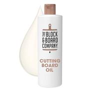 Huile Planche à Découper Alimentaire - The Block & Board Company - Huile Minérale Bois Cuisine - Entretien Bloc de Boucher & Plan de Travail - Protège, Hydrate & Imperméabilise - 250 ml