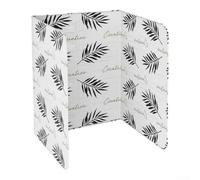 Huile pliable résistante à la chaleur pour cuisinière - Feuille d'aluminium pour écran anti-éclaboussures pour poêle à frire et plaque de cuisson au gaz 30 cm x 80 cm (4)