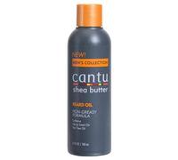 Cantu - Huile pour barbe - Formule non grasse - Avec caféine, huile de chanvre, arbre à thé - Sans sulfates, parabens, huiles minérales - 100 ml