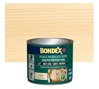 Bondex - Huile Mobilier Bois - Haute Protection - Imperméabilisante et Nourrissante - Incolore - 0,5 litre