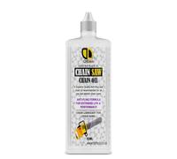 Huile pour chaîne et barre de tronçonneuse pour toutes les marques et modèles, lubrifiant premium, antirouille pour tronçonneuse, lubrifiant bio minéral non toxique (50 ml buse)