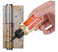 Huile pour charnières de porte Bruit Lubrifiant pour charnière de porte | Graisse lubrifiante pour serrure de porte - Élimination de la rouille Solution de lubrification polyvalente pour ventilateurs