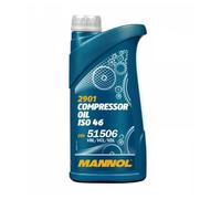 Huile pour compresseur - MANNOL - 2901 - ISO 46 - 1L - Haute pureté, sans cendres