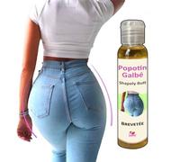 Huile Pour Grossir Le Fessier- Hanches-Poitrine. Formule Brevetée 100 % Naturelle 100 Ml- I Love My Popotin