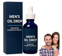 Huile pour hommes, Spray retardateur pour hommes, Gouttes d'huile instantanées pour hommes, Effets rapides, Boostez instantanément votre endurance et votre confiance en vous (1 pièce)