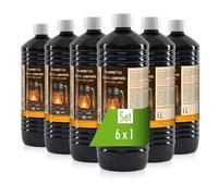 Huile pour lampe - Incolore - Inodore - 6 x 1 L