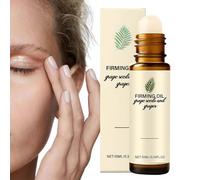 Huile Pour Le Contour Des Yeux | 10ml Huile Raffermissante Pour Le Visage Roll-on,Solution Raffermissante pour la Peau | pour Types de Peau Routine Nuit et Jour Déplacements Spa à la Maison Travail Ma