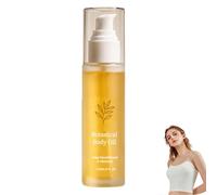 Huile pour le corps, algues wakame, huiles de noix du Brésil et de graines de passiflore, huile de massage raffermissante légère pour une peau d'apparence plus lisse et une (1 pièce)