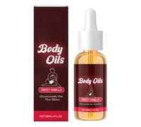 Huile pour le corps | Huile de soin pour peaux sèches 30 ml, soin non gras, avec 5 parfums pour une utilisation quotidienne, pour homme et femme, peau mature, en déplacement, à la maison, dans la