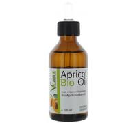 Huile pour le visage à noyau d'abricot bio de qualité supérieure (100 ml) - Lisseur de peau, démaquillant, soin des yeux, produit 100% naturel - Fabriqué en Europe - Certifié écologique DE.