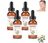 Huile pour le visage Paracress - Huile Spilanthes Acmella Oleracea 100% biologique pour anti-âge, réduction des ridules et des rides, sérum hydratant léger pour le raffermissement (4pcs)