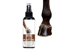 Huile Pour Les Sabots Chevaux,Spray Huile Hydratante à Absorption Rapide 100 Millilitres - Spray pour sabots de cheval,Contre les Fissures et Soin Santé du Pied, Toilettage Équin en Ferme, Écurie ou R