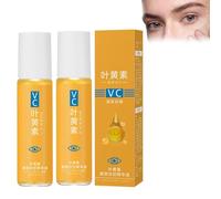 Huile Pour Les Yeux À La Lutéine, Sérum Pour Les Yeux VC Rollerball Contre Les Cernes Et Les Poches, Sérum Raffermissant Anti-âge Pour Les Yeux Pour Femmes Et Hommes (2pcs)