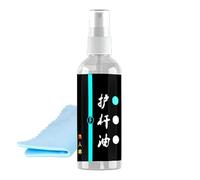 Huile pour moulinet de canne à pêche - Spray d'huile pour canne à pêche - Nettoyant multifonctionnel | Lubrifiant, protecteur et détachant et inhibiteur de rouille pour canne à pêche, 100