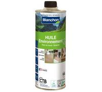 Huile pour parquet - BLANCHON - Bois brut - Incolore - Finition huilée - Intérieur - 0 5 l - Rendement 5 m²