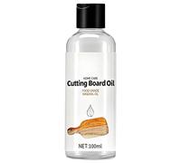 Huile Pour Planche À Découper - 100ml, Huile De Bois Pour Ustensiles De Cuisine | Liquide D'entretien De La Vaisselle Pour Bloc De Boucher En Noyer Noir, Meubles De Comptoir Ménagers
