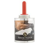 Huile pour sabot de cheval avec pinceau BR Equitation Blanc TU