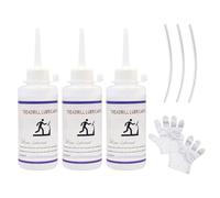 Huile Pour Tapis De Course 3x90 Ml, Huile Facile à Appliquer, Pour Tapis De Course Et éQuipements De Sport, Pour Engrenages, CharnièRes Et Poulies, Forme Une Couche De Protection RéSistante