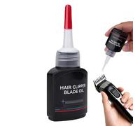 Huile pour Tondeuse à Cheveux 30ml, Lubrifiant de Précision pour Lames de Tondeuse à Barbe & Rasoir Électrique, Protection Anti-rouille & Réduction du Bruit pour Entretien Professionnel à Domicile
