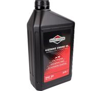 Huile pour tondeuse BRIGGS&STRATTON SAE30 2L moteurs quatre temps Mineral 100...