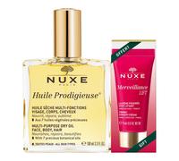 Huile Prodigieuse® 100ml Et Crème Lift Merveillance 15ml Offerte - Nuxe - Huile Multi Fonctions