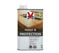 Huile & Protection Meubles Boiseries V33 Argent 0,5L
