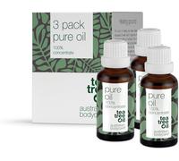 Huile Pure Pure Oil (3x30 Ml) I L'huile D'arbre À Thé De Qualité Pharmaceutique Soulage Les Irritations Cutanées Courantes I Huiles Essentielles Aromathérapie I Naturelle Et Végan