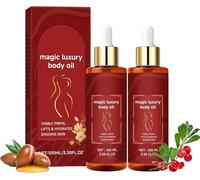 Huile Raffermissante Corps Fermeluxe, Huile Éclat Revitalisante, Raffermit la peau, Améliore l'élasticité, Atténue les ridules, Lifte la peau relâchée, Convient à tous les types de peau