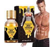 Huile raffermissante pour homme - Crème de développement du sein - Huile de renforcement de la poitrine - Soutient l'élasticité de la peau - Nourrit et raffermit - 15 ml - Pour la maison, la gym, les