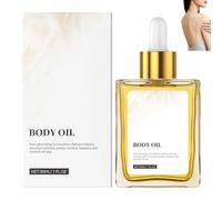 Huile raffermissante pour le corps, huile parfumée pour le corps pour femmes et hommes, tonifiante et hydratante pour les peaux relâchées et sèches, éclaircissante, apaisante et nourrissante (1pcs)